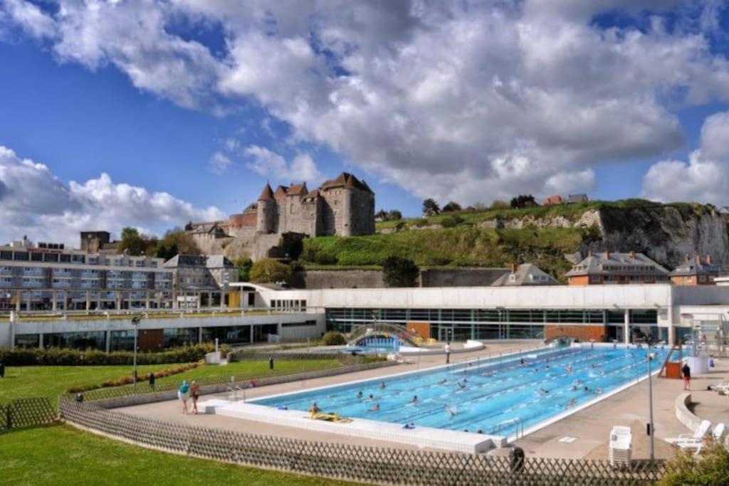 Bel Appartement Vue Mer Centre-Ville, Face Plage Dieppe Esterno foto