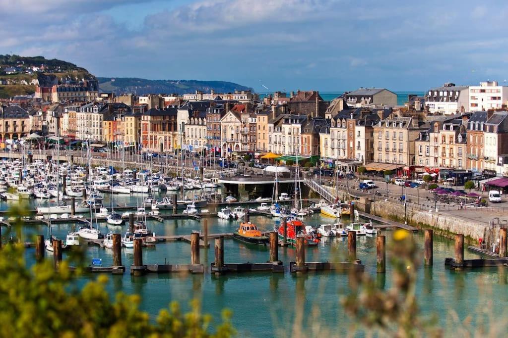 Bel Appartement Vue Mer Centre-Ville, Face Plage Dieppe Esterno foto