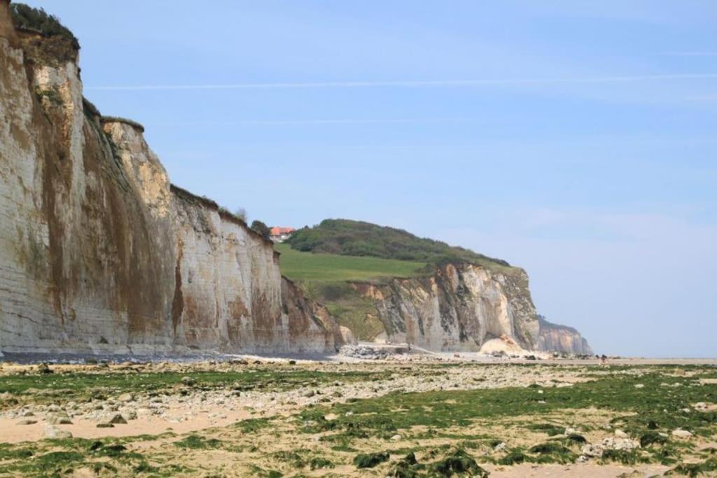 Bel Appartement Vue Mer Centre-Ville, Face Plage Dieppe Esterno foto