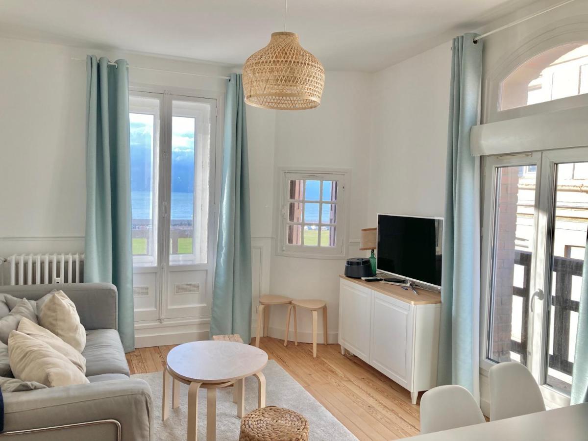 Bel Appartement Vue Mer Centre-Ville, Face Plage Dieppe Esterno foto